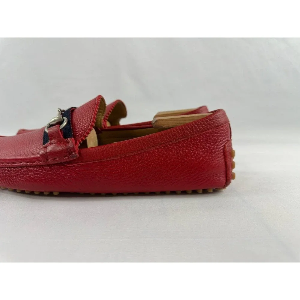 Gucci red leather